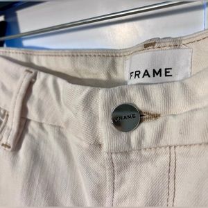 Frame jeans, off-white, size 27